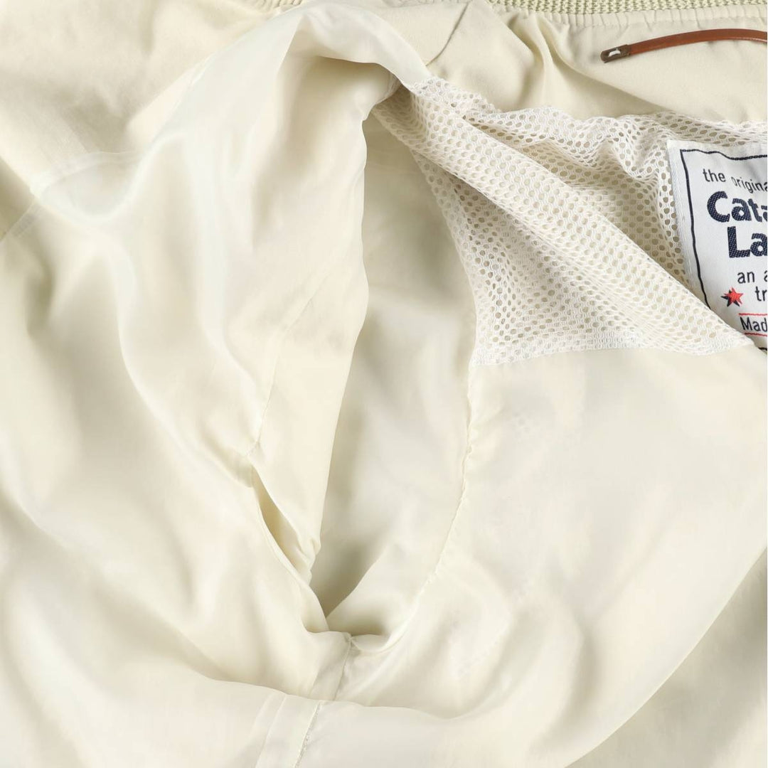 Catalina La Paz Derby Jacket, Cup Shoulder Jacket, Made in USA, Men's XL equivalent, Vintage. unclear unbleached Vintage Second Hand