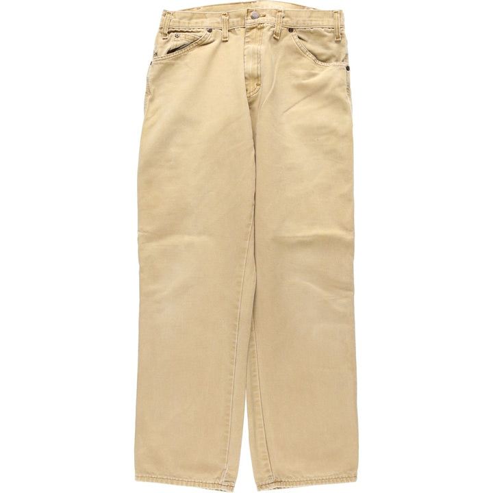 Dickies Duck Painter Pants Men's W30 equivalent cotton Beige type Vintage Second Hand