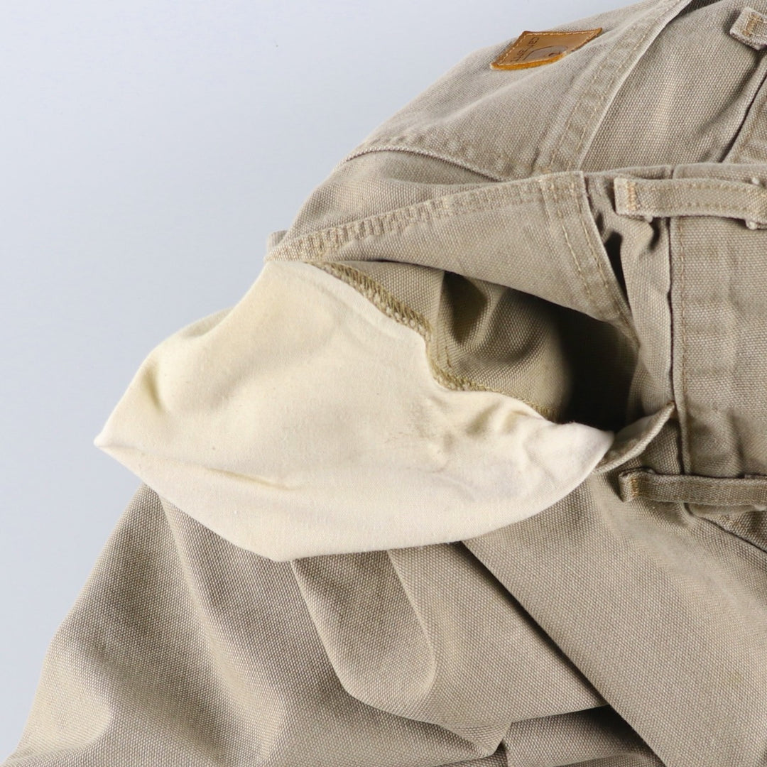 Carhartt Duck Painter Pants, Men's, W34 equivalent cotton Khaki type Vintage Second Hand