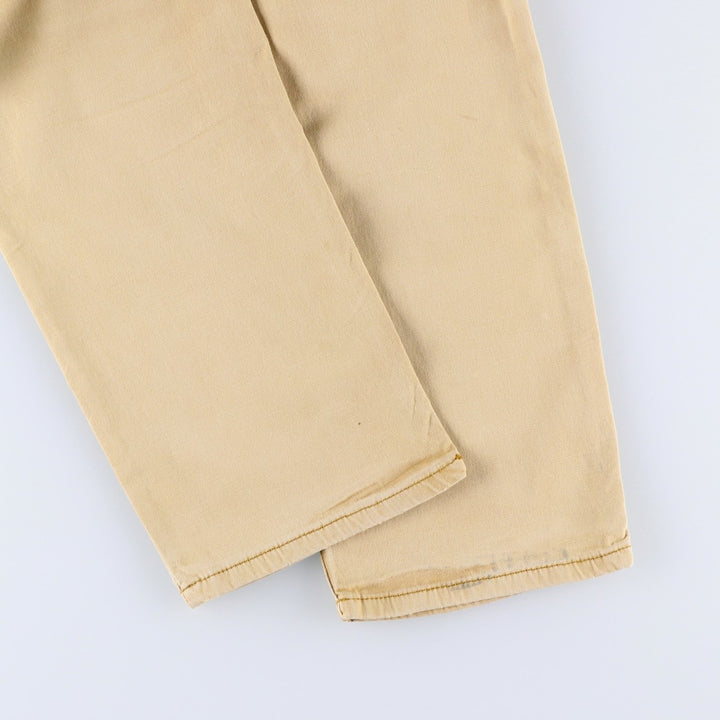 Carhartt Relaxed Fit Duck Work Pants, Men's, W34 equivalent cotton Beige type Vintage Second Hand