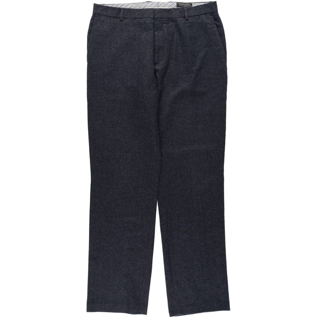 Banana Republic men's slacks (approx. W36) polyester navy blue type Vintage Second Hand