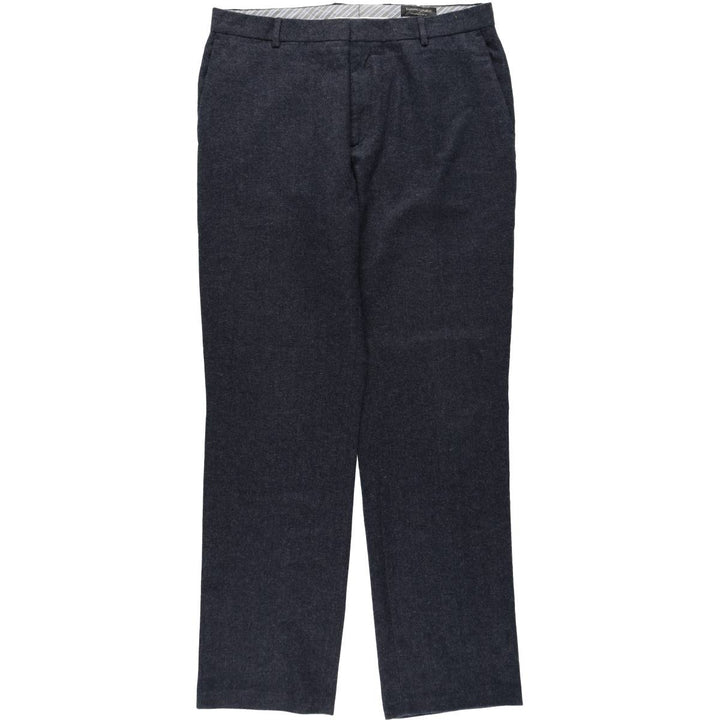 Banana Republic men's slacks (approx. W36) polyester navy blue type Vintage Second Hand