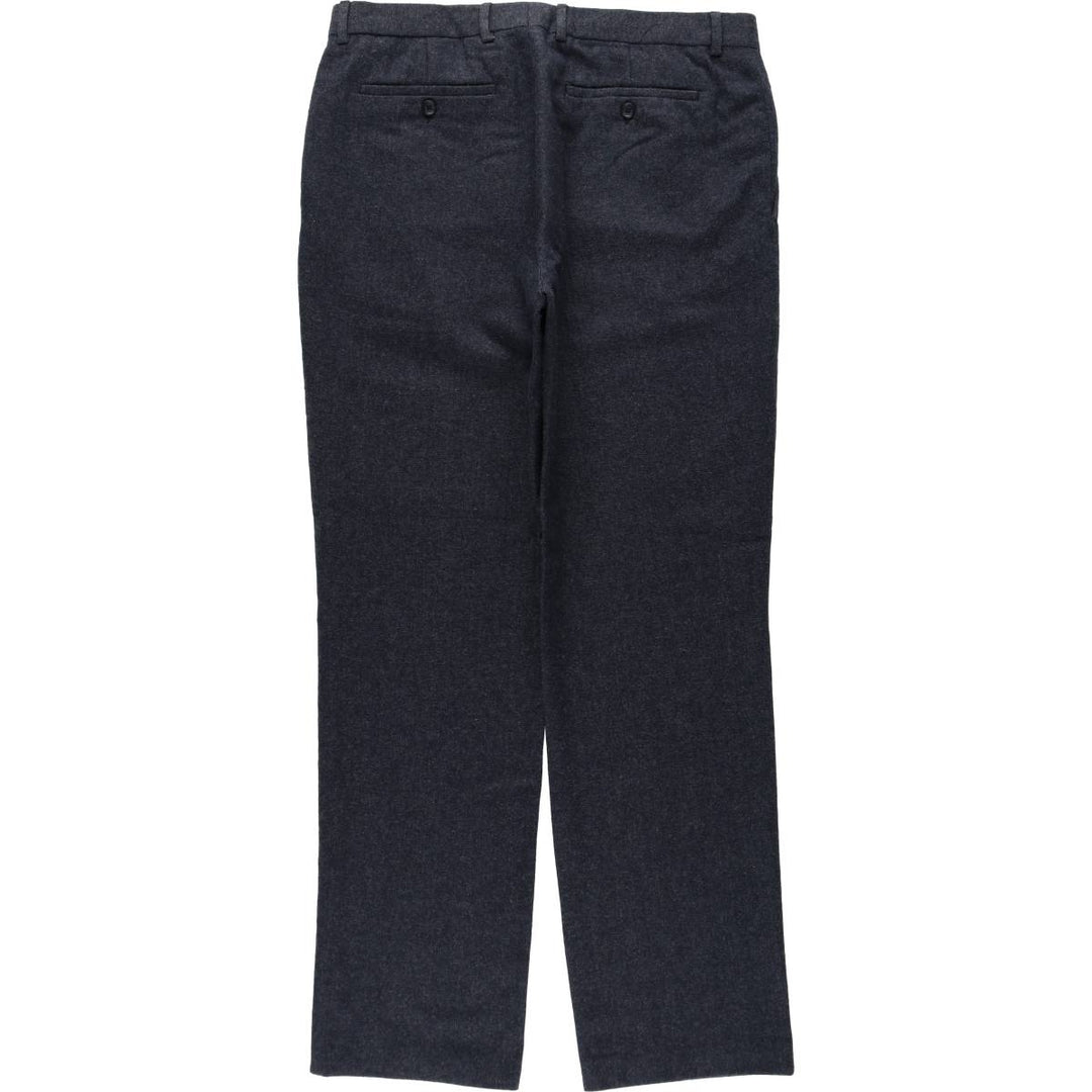 Banana Republic men's slacks (approx. W36) polyester navy blue type Vintage Second Hand