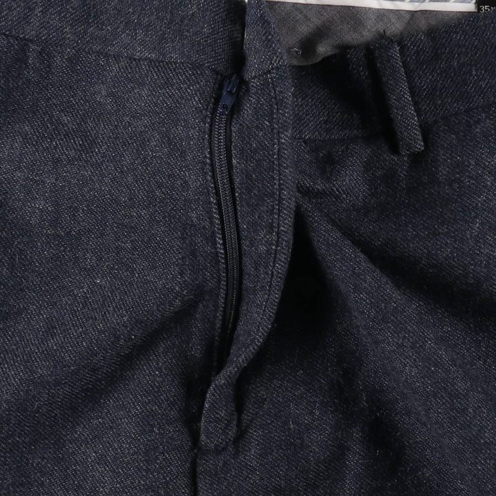 Banana Republic men's slacks (approx. W36) polyester navy blue type Vintage Second Hand