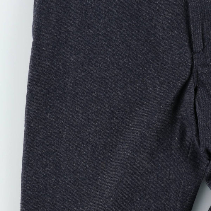 Banana Republic men's slacks (approx. W36) polyester navy blue type Vintage Second Hand