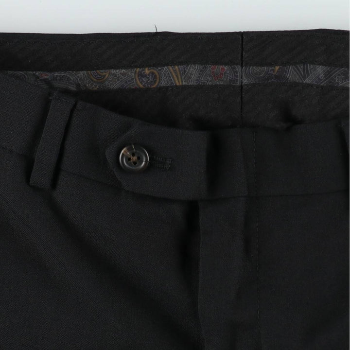 Ralph Lauren TOTAL COMFORT slacks pants for men, size W34 (approx.) unclear black type Vintage Second Hand