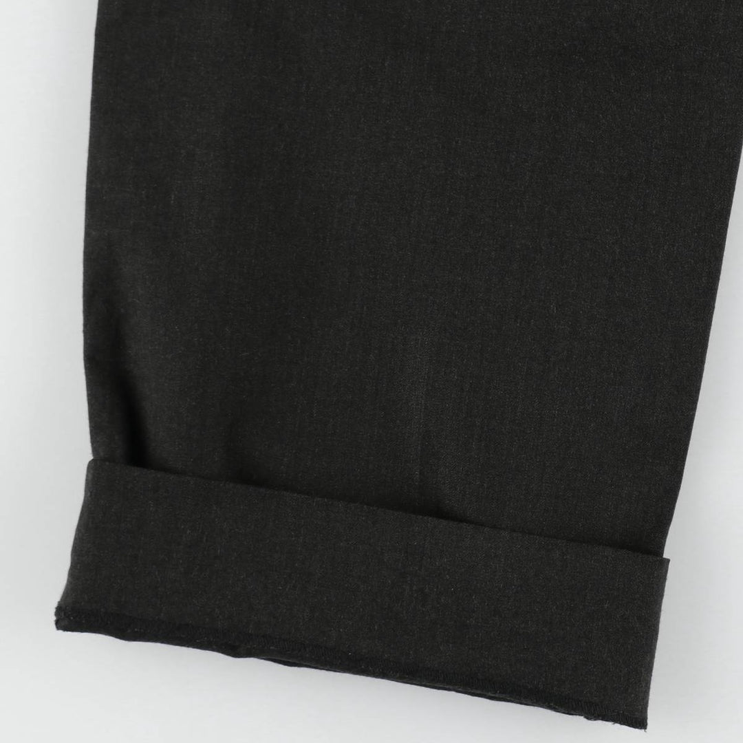 JOS. A. BANK Two-pleat wool trousers, made in the USA, men's size W34 (approx.), lightweight. wool Charcoal Vintage Second Hand