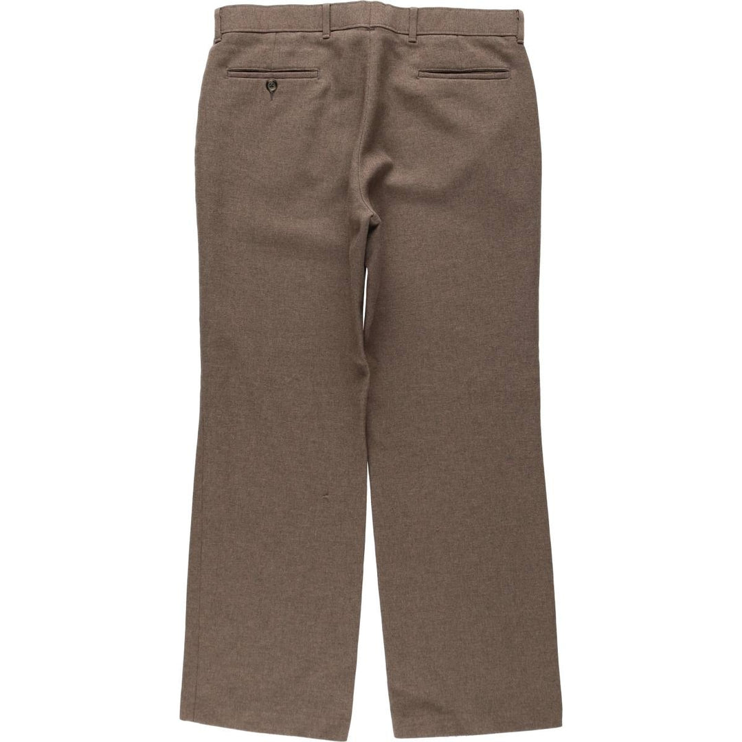 ~1980'S Levi's Action Slacks, Men's W34 equivalent, Vintage unclear brown type Vintage Second Hand