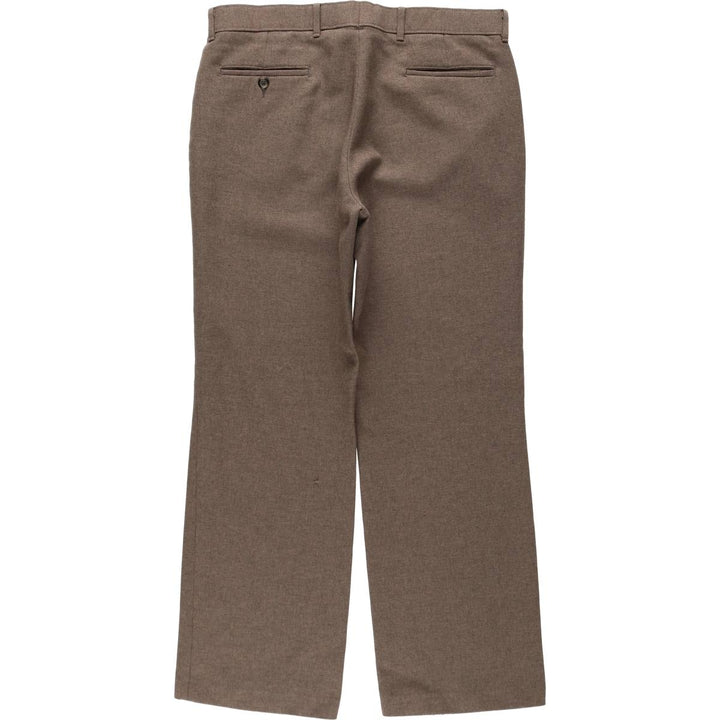 ~1980'S Levi's Action Slacks, Men's W34 equivalent, Vintage unclear brown type Vintage Second Hand