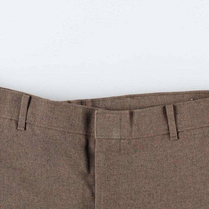 ~1980'S Levi's Action Slacks, Men's W34 equivalent, Vintage unclear brown type Vintage Second Hand