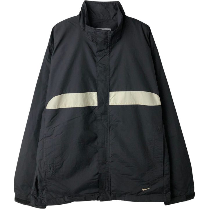 00'S Nike Nylon Jacket Men's M size Nylon black type Vintage Second Hand