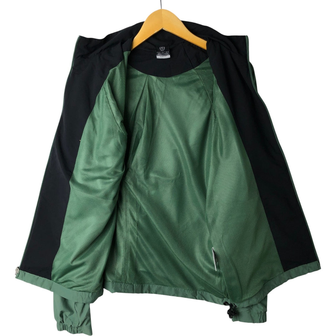 Nike Golf CLIMA-FIT Windbreaker, Men's Size M (approx.) polyester green type Vintage Second Hand