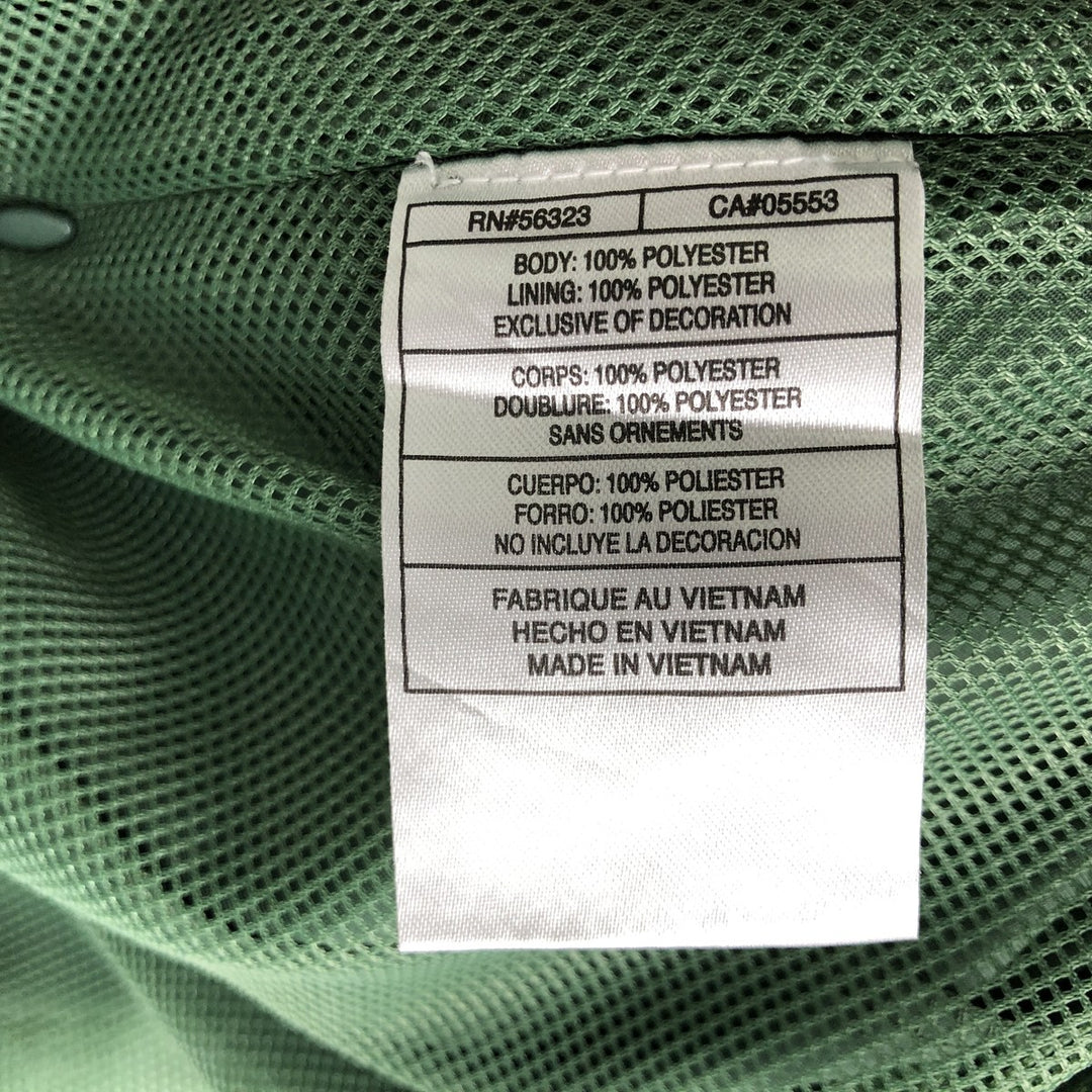 Nike Golf CLIMA-FIT Windbreaker, Men's Size M (approx.) polyester green type Vintage Second Hand