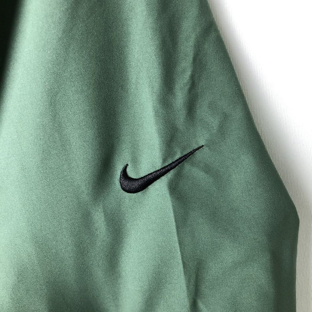 Nike Golf CLIMA-FIT Windbreaker, Men's Size M (approx.) polyester green type Vintage Second Hand