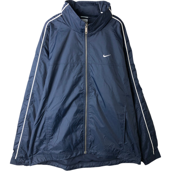 00'S Nike Nylon Jacket Men's Size L Nylon navy blue type Vintage Second Hand