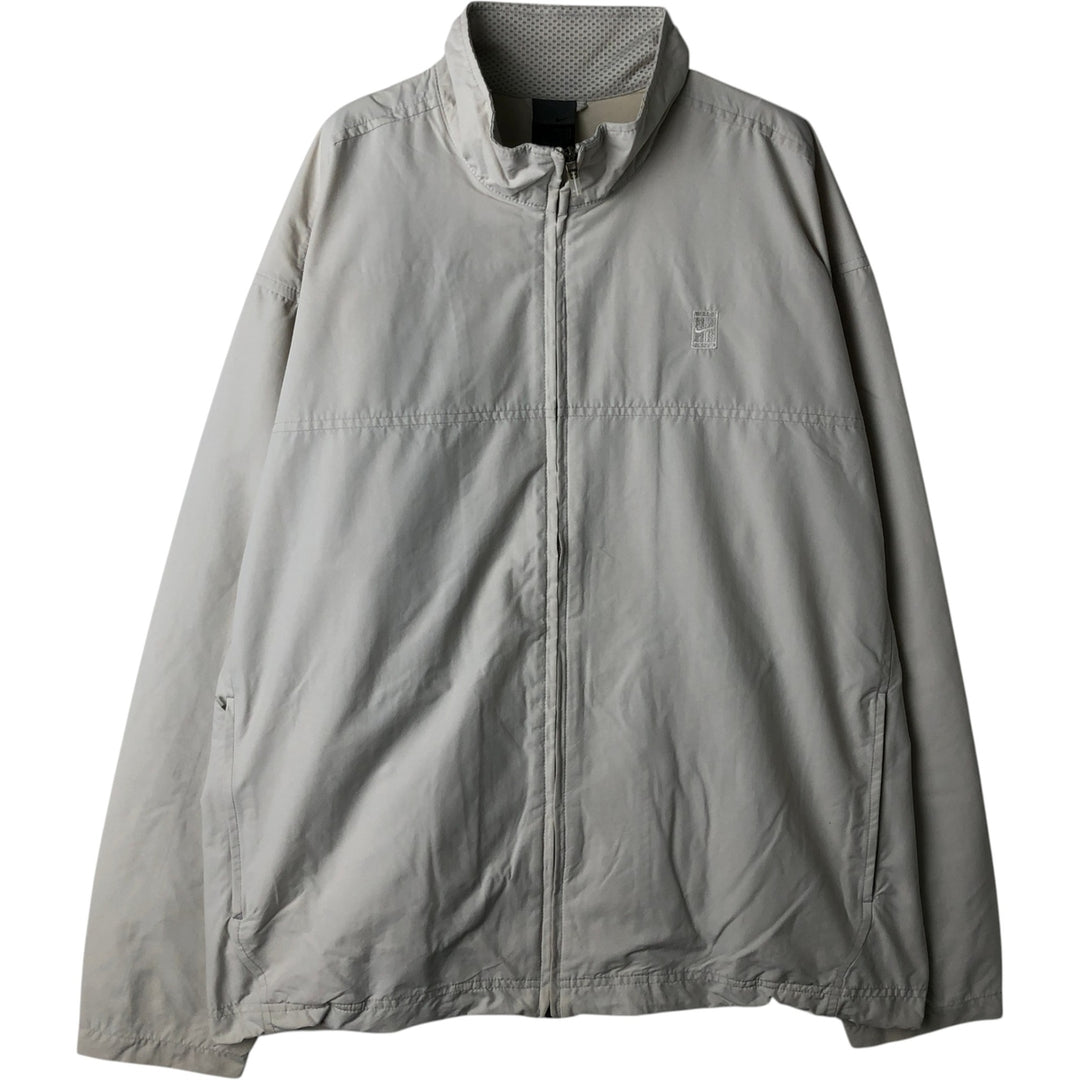 00'S Nike Nylon Jacket Men's XL unclear pale white type Vintage Second Hand
