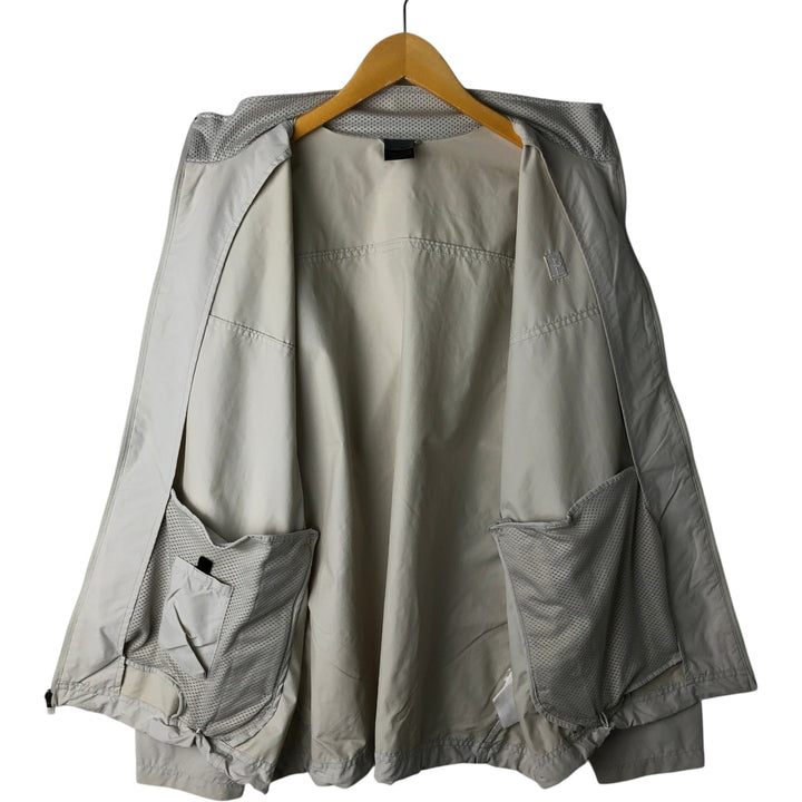 00'S Nike Nylon Jacket Men's XL unclear pale white type Vintage Second Hand