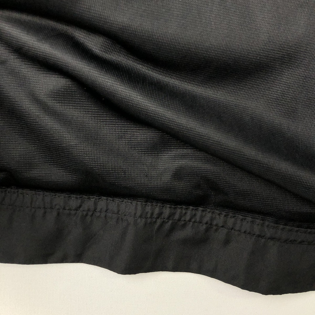 2000'S Nike Windbreaker with Embroidered Logo, Men's Size XL (approx.) polyester black type Vintage Second Hand