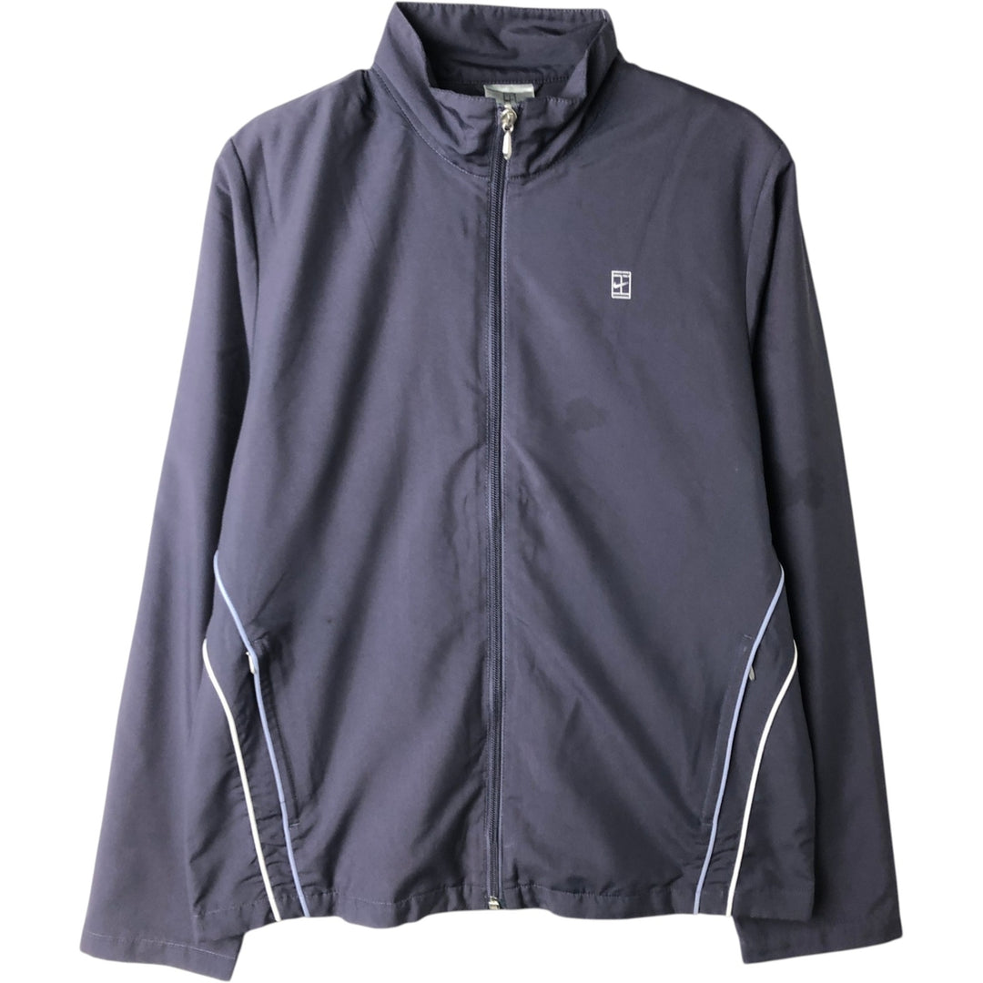 Nike Windbreaker Men's Size Small polyamide navy blue type Vintage Second Hand