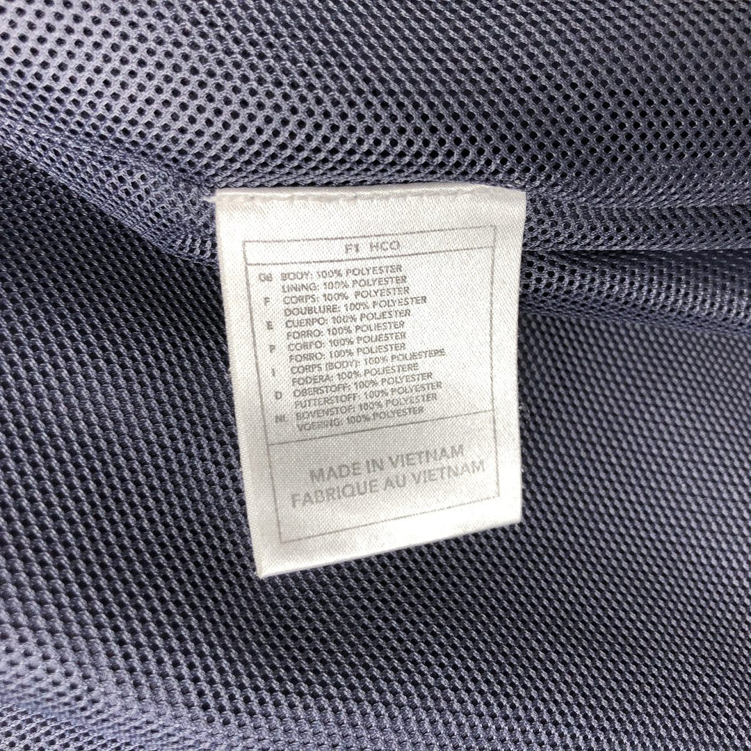 Nike Windbreaker Men's Size Small polyamide navy blue type Vintage Second Hand