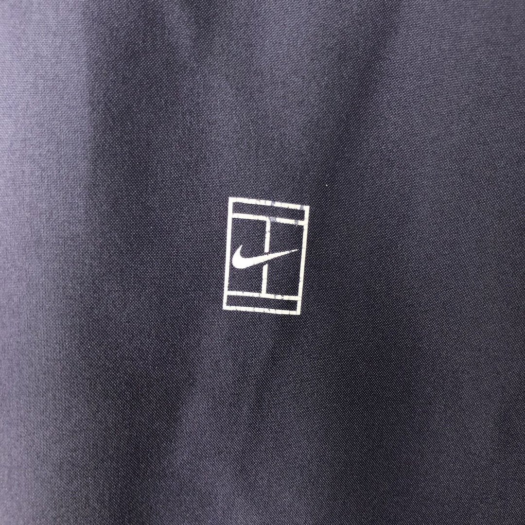 Nike Windbreaker Men's Size Small polyamide navy blue type Vintage Second Hand