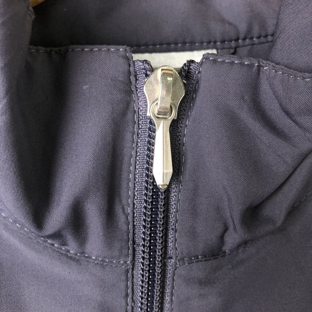 Nike Windbreaker Men's Size Small polyamide navy blue type Vintage Second Hand