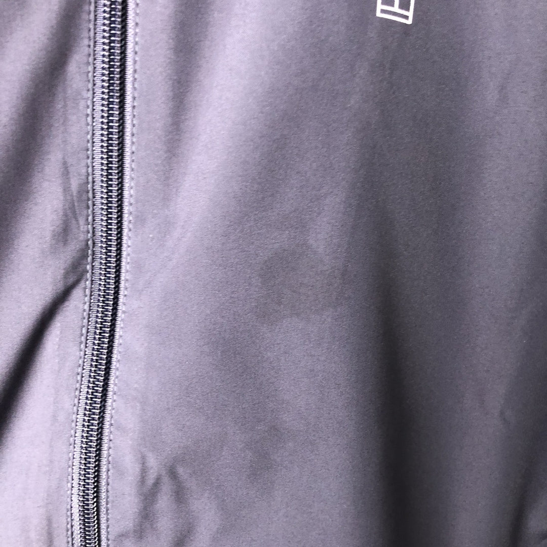 Nike Windbreaker Men's Size Small polyamide navy blue type Vintage Second Hand