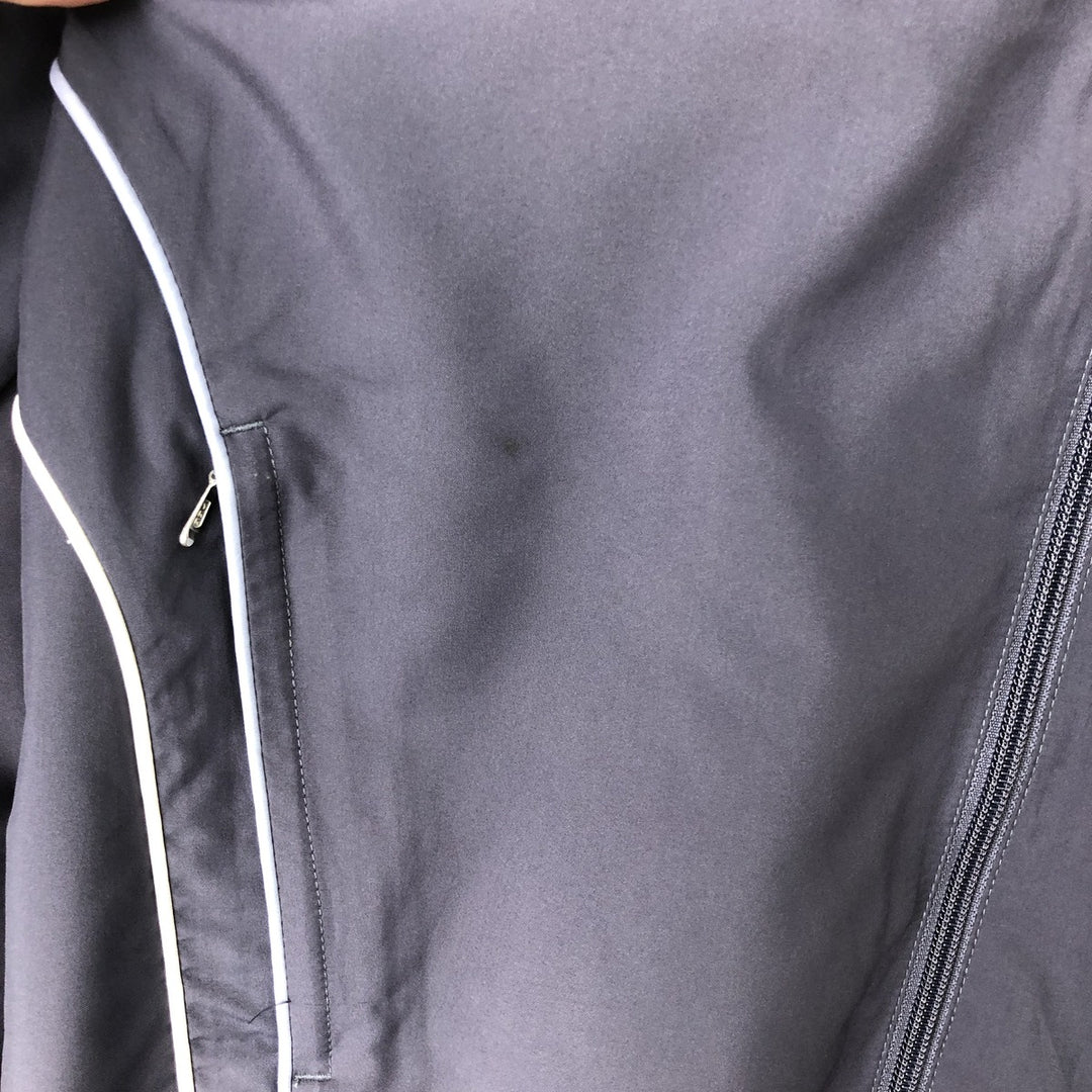 Nike Windbreaker Men's Size Small polyamide navy blue type Vintage Second Hand