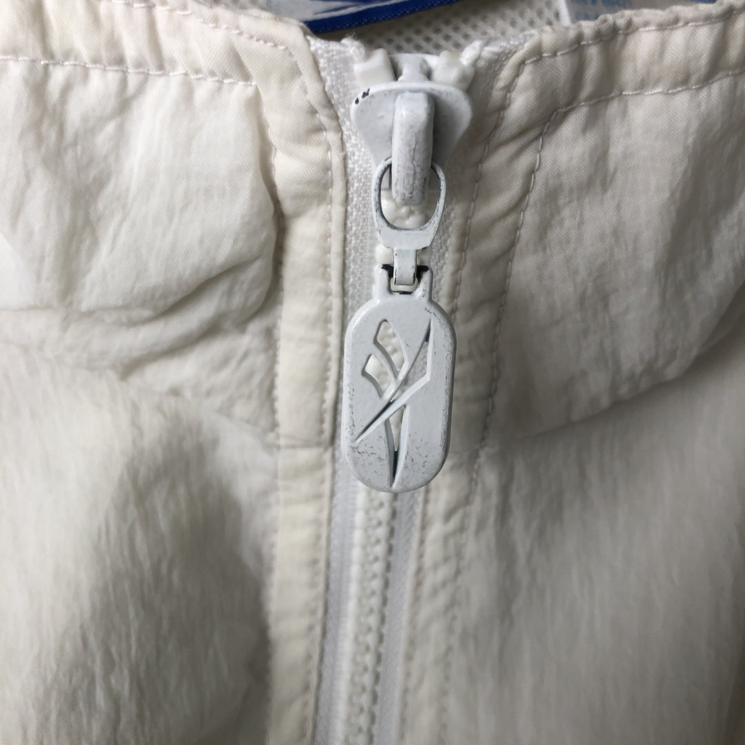 00s~ Reebok nylon jacket, men's size M Nylon white type Vintage Second Hand