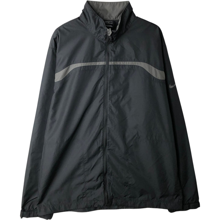 Nike Golf Ripstop Windbreaker, Men's Size L (approx.) polyester black type Vintage Second Hand
