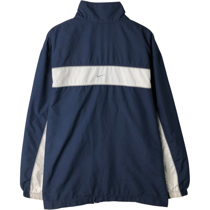 00'S Nike Windbreaker Men's Size L polyester navy blue type Vintage Second Hand