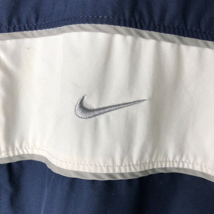 00'S Nike Windbreaker Men's Size L polyester navy blue type Vintage Second Hand