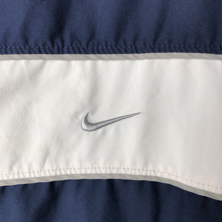 00'S Nike Windbreaker Men's Size L polyester navy blue type Vintage Second Hand