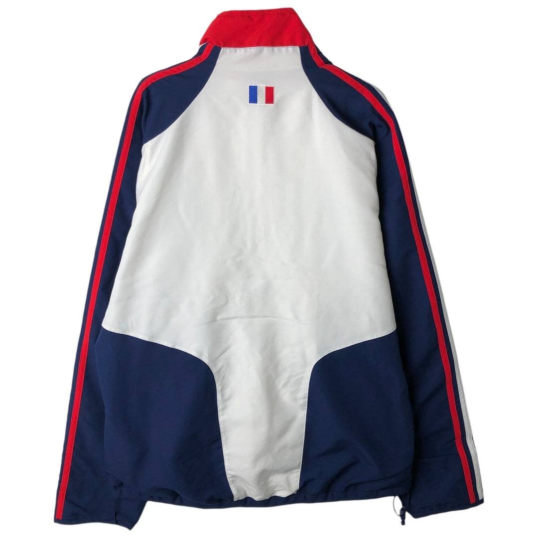 2000'S Adidas France National Team Windbreaker, Men's Size M (approx.) polyester white type Vintage Second Hand