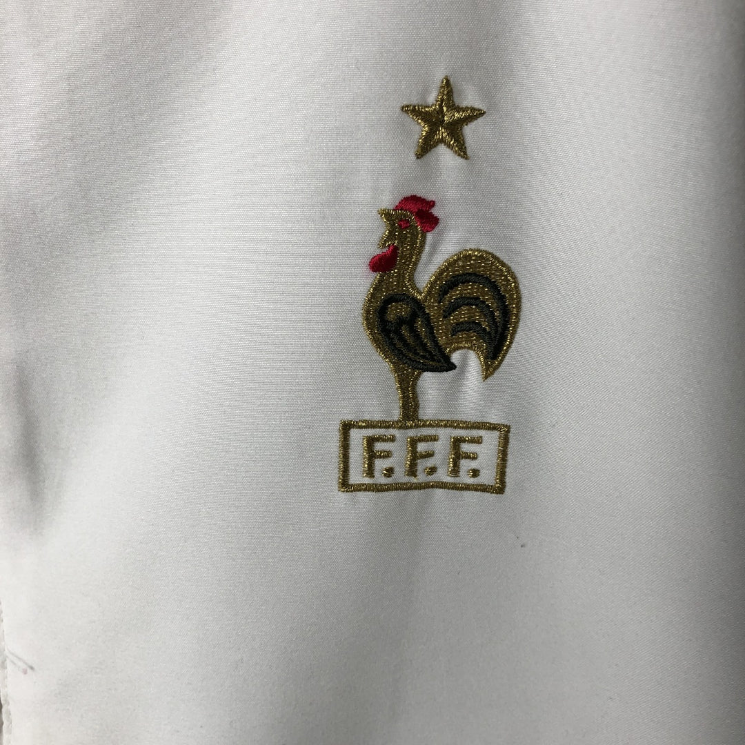 2000'S Adidas France National Team Windbreaker, Men's Size M (approx.) polyester white type Vintage Second Hand