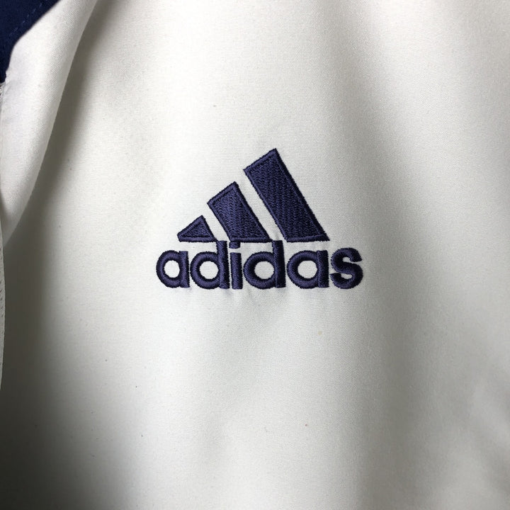 2000'S Adidas France National Team Windbreaker, Men's Size M (approx.) polyester white type Vintage Second Hand