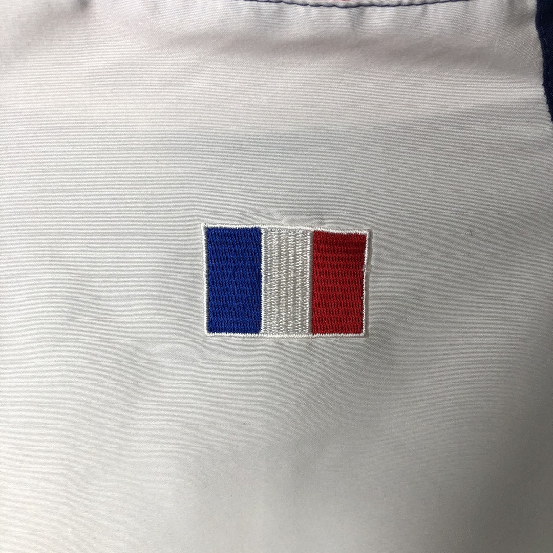 2000'S Adidas France National Team Windbreaker, Men's Size M (approx.) polyester white type Vintage Second Hand
