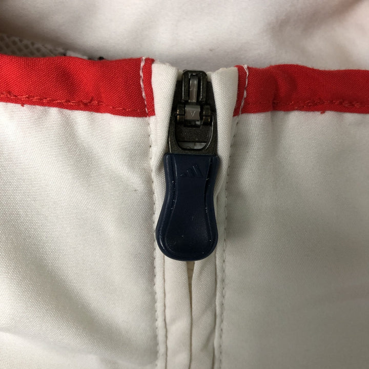2000'S Adidas France National Team Windbreaker, Men's Size M (approx.) polyester white type Vintage Second Hand