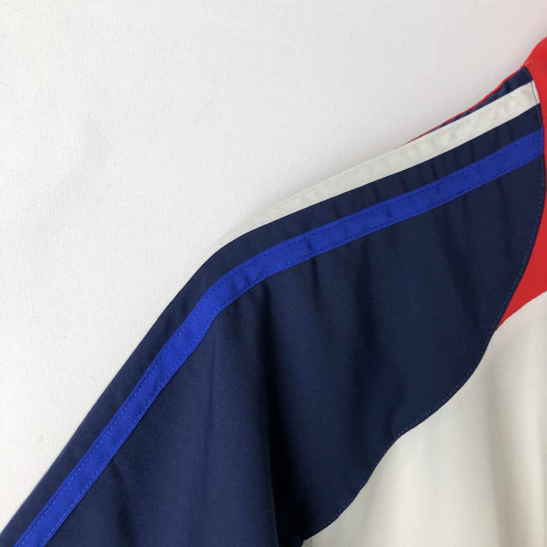 2000'S Adidas France National Team Windbreaker, Men's Size M (approx.) polyester white type Vintage Second Hand