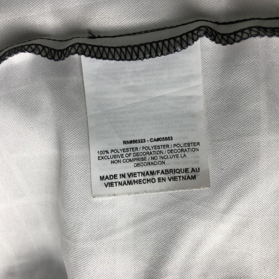 Nike Golf Check Pattern Windbreaker, Men's Size L (approx.) polyester gray type Vintage Second Hand