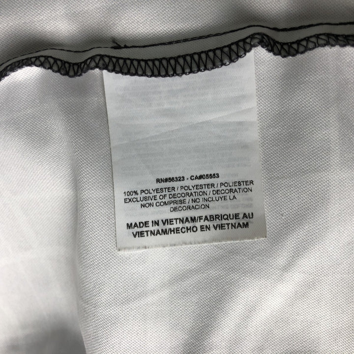 Nike Golf Check Pattern Windbreaker, Men's Size L (approx.) polyester gray type Vintage Second Hand