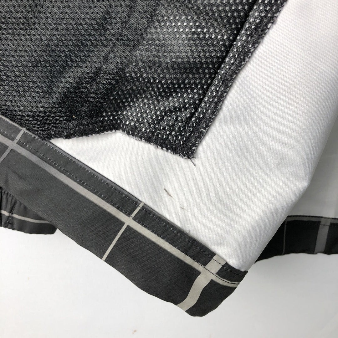 Nike Golf Check Pattern Windbreaker, Men's Size L (approx.) polyester gray type Vintage Second Hand