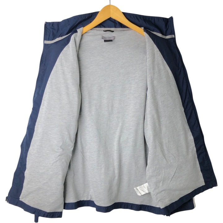 00'S Nike Windbreaker Men's XL polyester navy blue type Vintage Second Hand