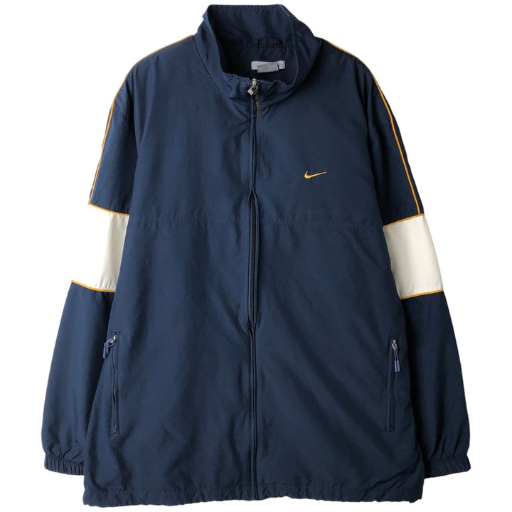 00'S Nike Windbreaker Men's XL polyester navy blue type Vintage Second Hand