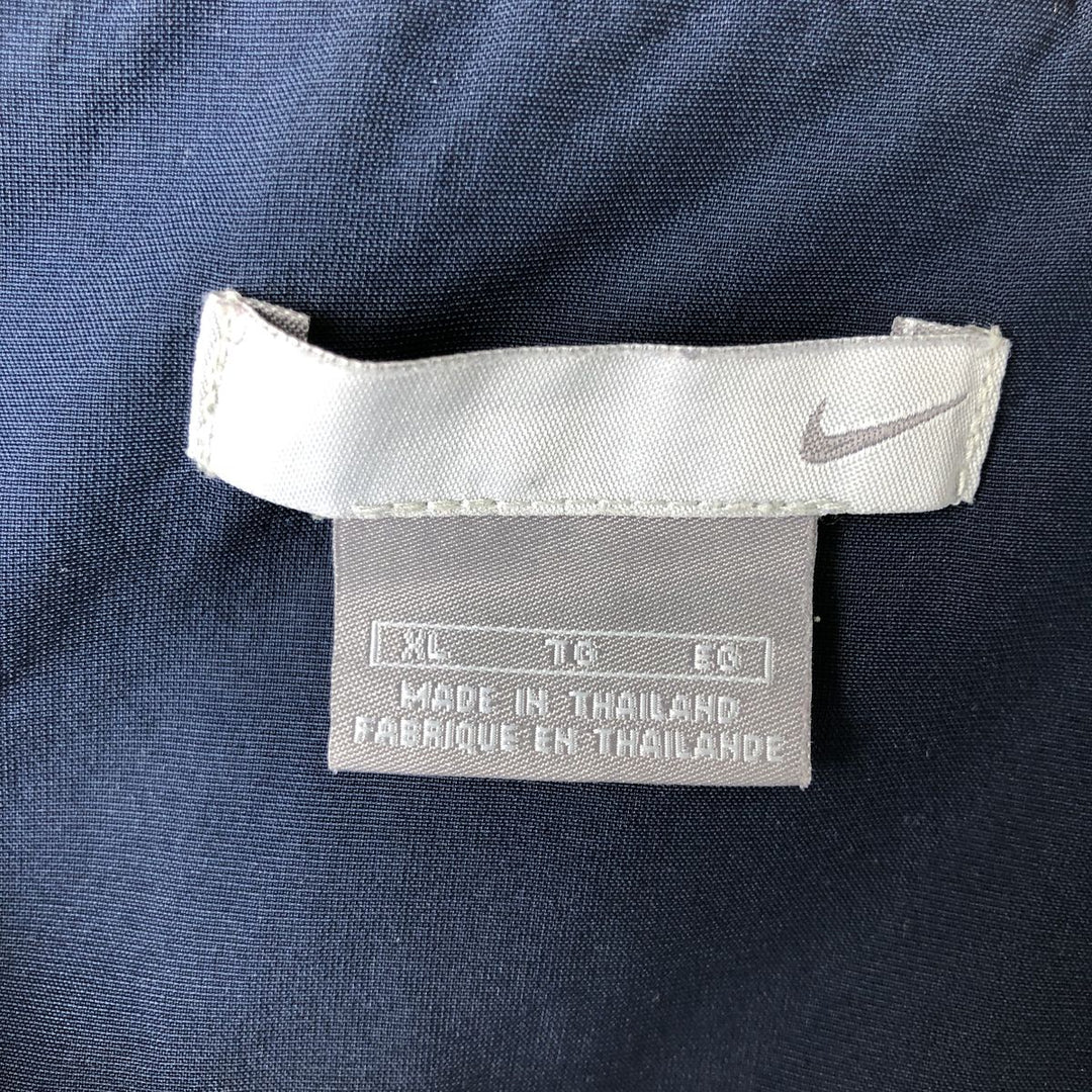 00'S Nike Windbreaker Men's XL polyester navy blue type Vintage Second Hand
