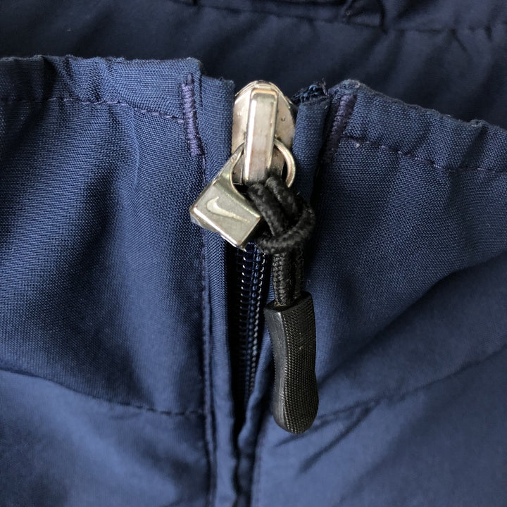 00'S Nike Windbreaker Men's XL polyester navy blue type Vintage Second Hand
