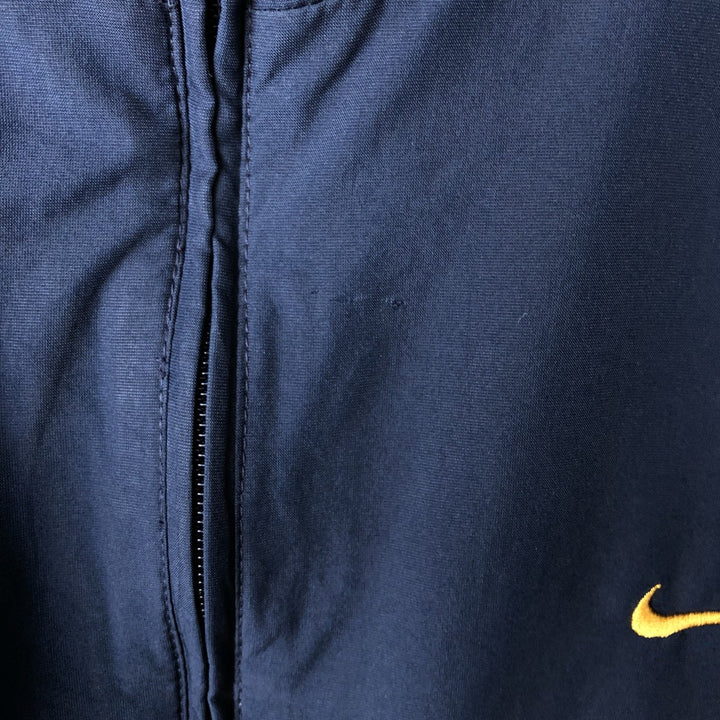 00'S Nike Windbreaker Men's XL polyester navy blue type Vintage Second Hand