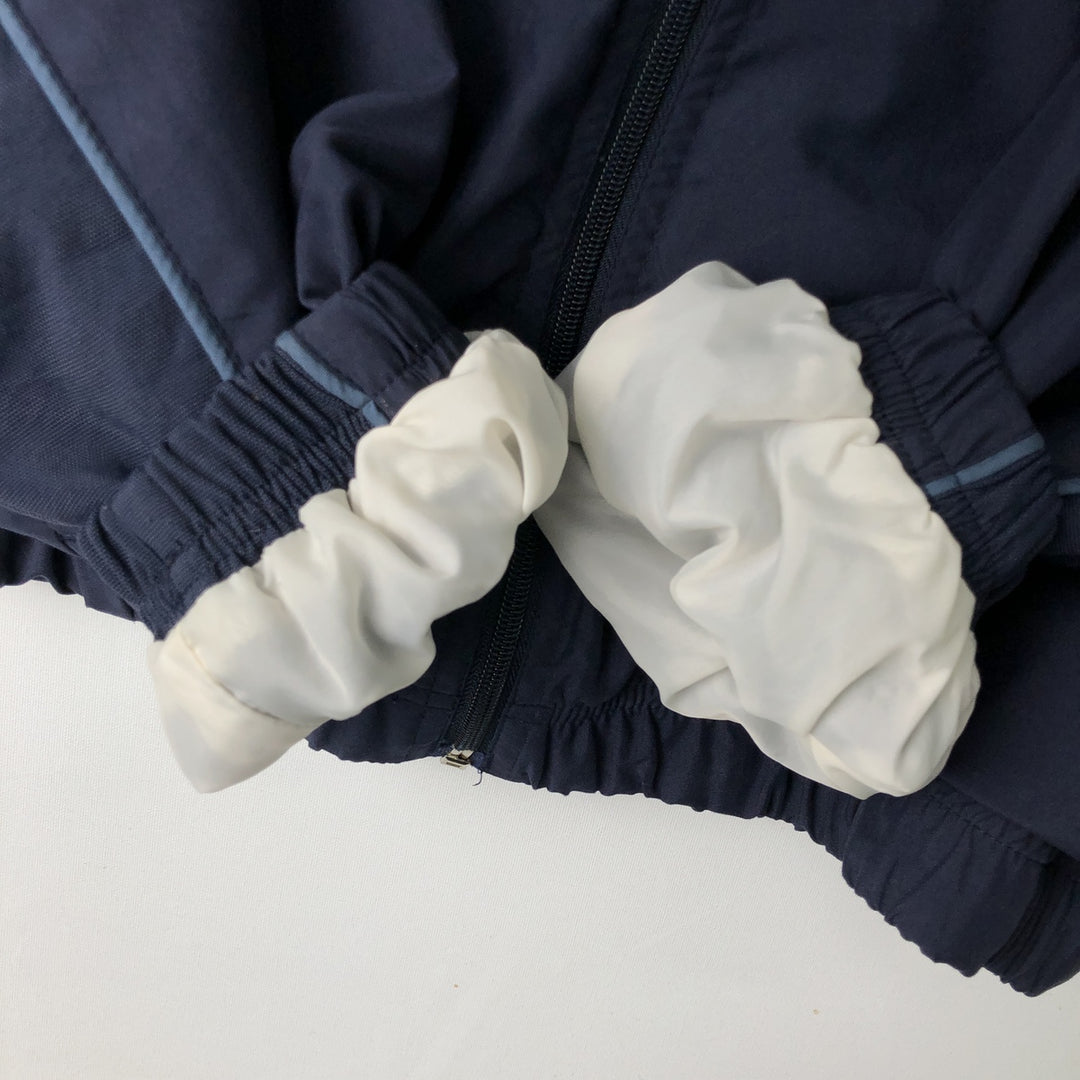 00'S Nike Windbreaker Men's M size polyester navy blue type Vintage Second Hand