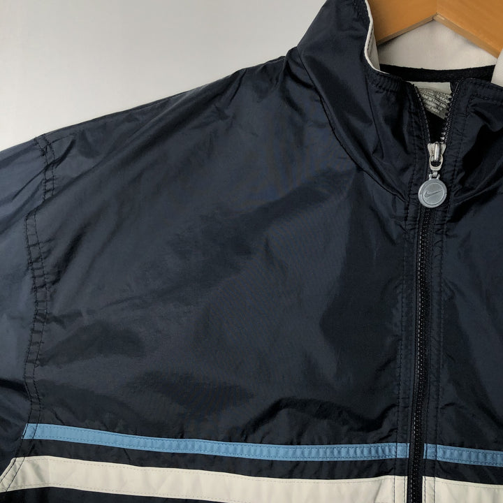 2000'S Nike Nylon Jacket, Men's Size Small Nylon navy blue type Vintage Second Hand