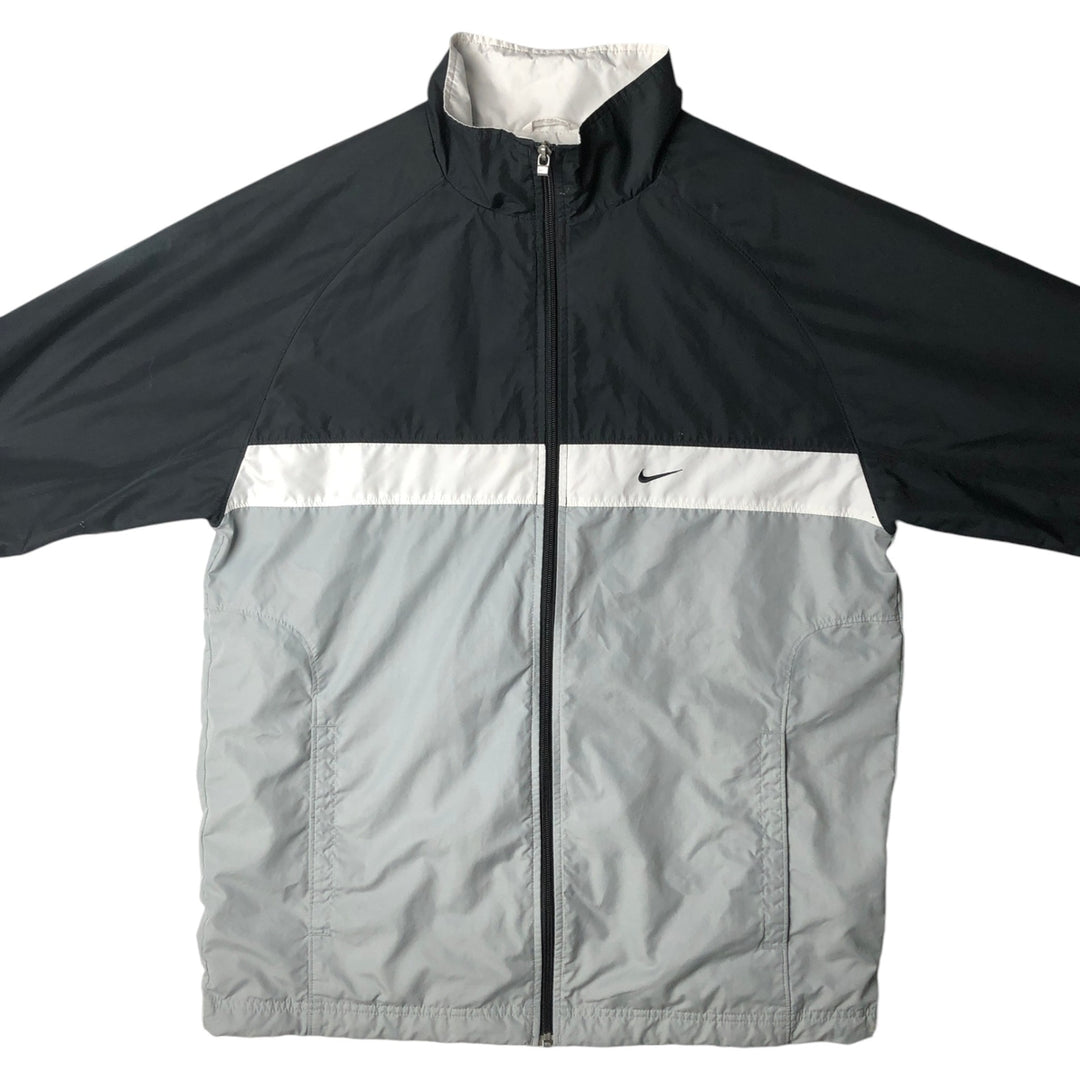 00'S Nike Windbreaker Men's M size polyester black type Vintage Second Hand